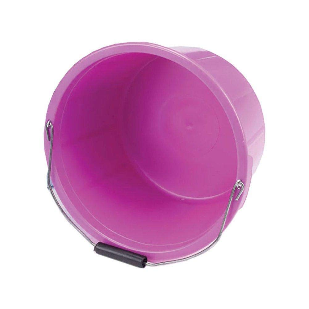 Lincoln Feed Bucket - Heavy Duty Galvanized Steel Livestock Feed Bucket for Horses, Cattle & Farm Animals - Perfect for Barn, Stable & Pasture Feeding (5 Gallon)