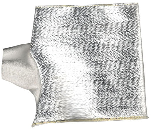 Heat-Resistant Aluminized Leather Gloves for Welding & Grinding - Protective Work Gloves for Metalworking, Forging & DIY Projects