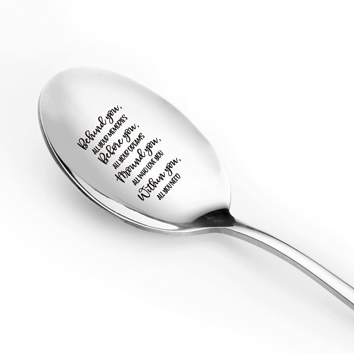 Funny Graduation Spoon - Personalized Engraved Stainless Steel Gift for Graduates, Best Friends, Women & Men - Perfect Graduation Gift Idea for Parties, Memory Keepsakes & College Celebrations