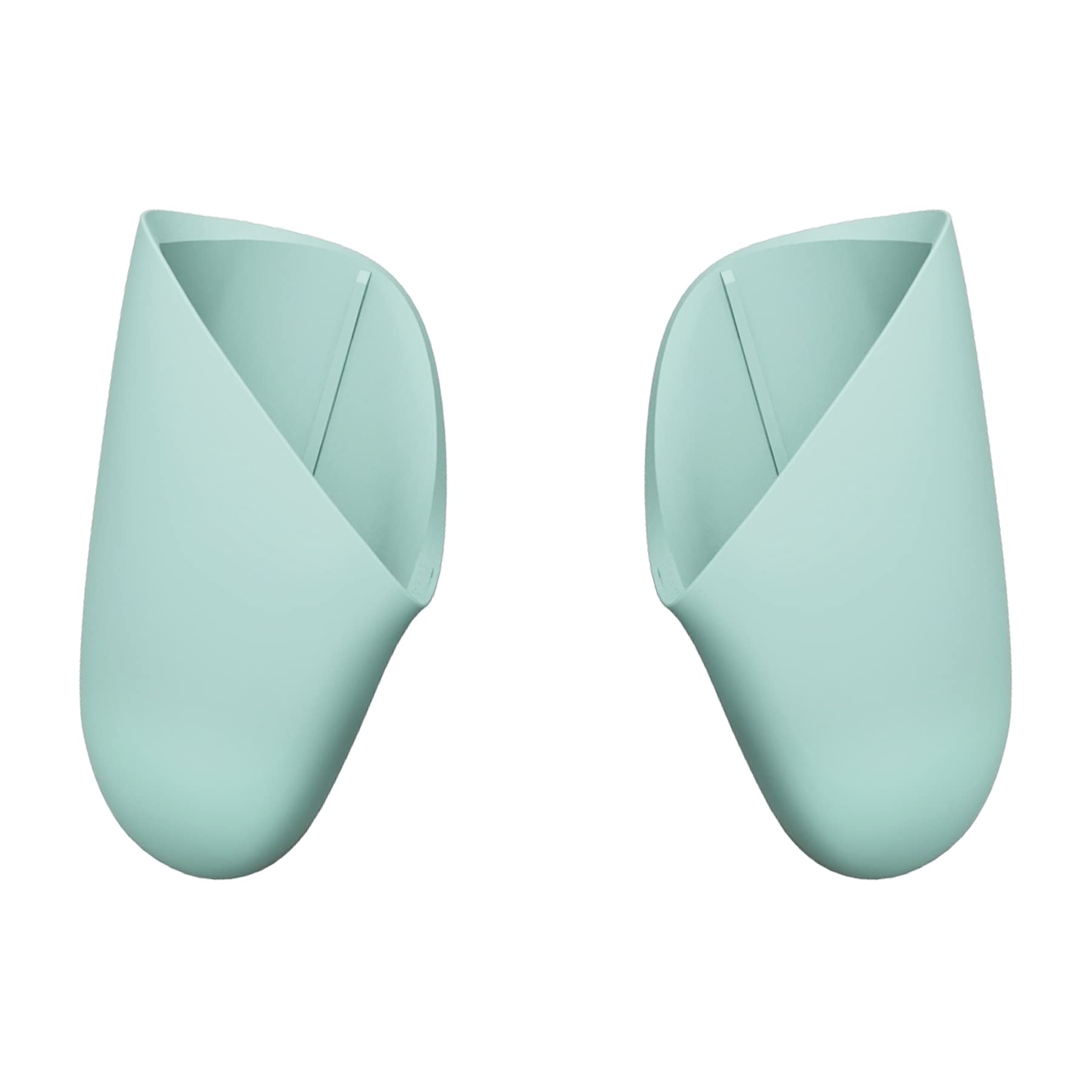 ExtremeRate Light Cyan Replacement Handles for Nintendo Switch Pro Controller - DIY Custom Grip Shell (Controller Not Included) - Perfect for Gaming, Comfort & Personalization