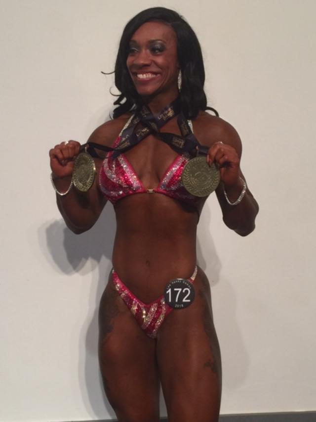Red Competition Bikini Suit - High-Quality Physique Posing Swimwear for Women | Proven Winner | Perfect for Bodybuilding, Fitness Shows & Beach Vacations