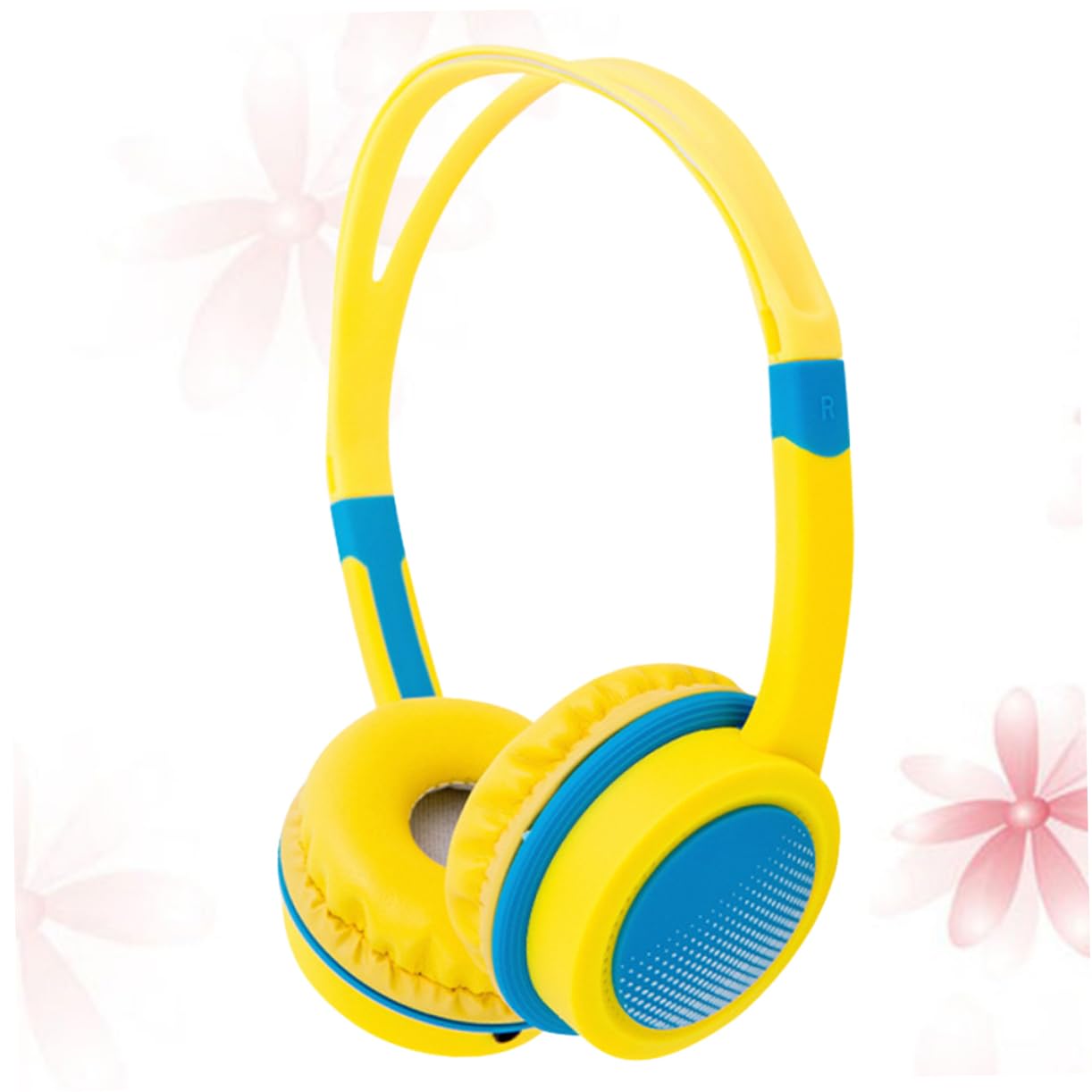KONTONTY Kids Headphones with 85dB Volume Limiter - Safe Ergonomic Over-Ear Headset with Heavy Bass & Wire Control - Perfect for Online Learning, Travel & Home Use