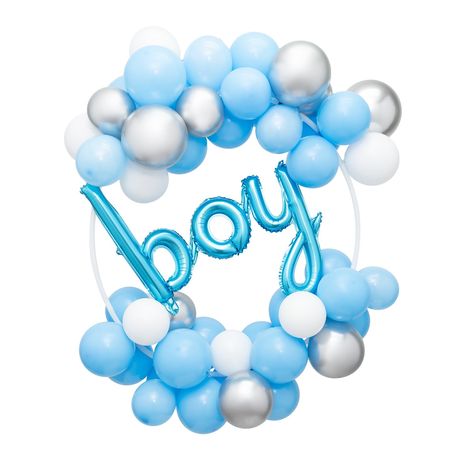 Balloon Hoop Kit for Boys - Party Decorations, Birthday Supplies, DIY Balloon Arch Stand - Perfect for Birthday Parties, Baby Showers & Celebrations