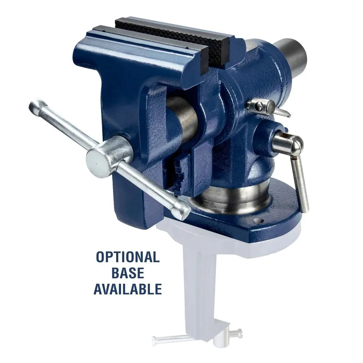 Multi-Jaw Multi-Positioning Ball Bench Vise (9629772) - Heavy-Duty 360° Rotating Vise for Woodworking, Metalworking & DIY Projects - Perfect for Workshop, Garage & Home Repair