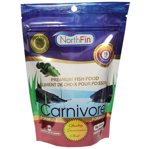 NorthFin Carnivore Formula Premium Fish Food - High Protein Pellets for Cichlids, Oscars & Large Carnivorous Fish | Ideal for Aquariums & Fish Tanks