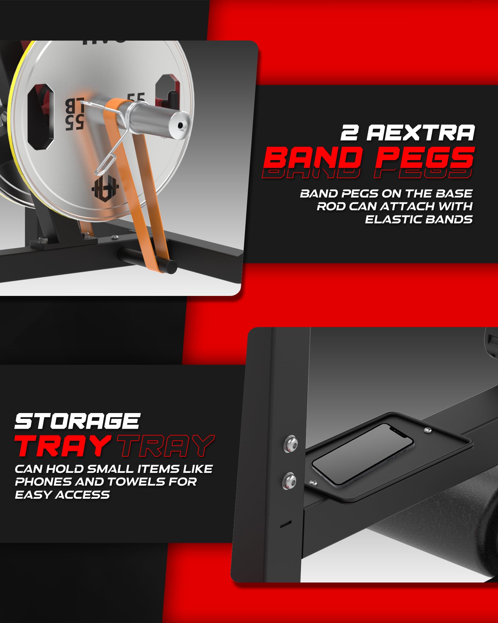 Preacher Curl Bench Bicep Machine - 3-in-1 Arm Workout Equipment for Biceps & Triceps with Barbell & Dumbbell Attachments, Adjustable Home Gym Station with Comfortable Bar Pad - Perfect for Home Workouts & Strength Training
