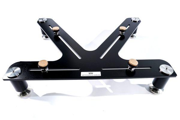Premium Audio Equipment Rack - Artesania Audio Ki Rack for Hi-Fi Systems & Home Theater Setup | Durable & Stylish AV Component Stand for Turntables, Receivers, and Speakers