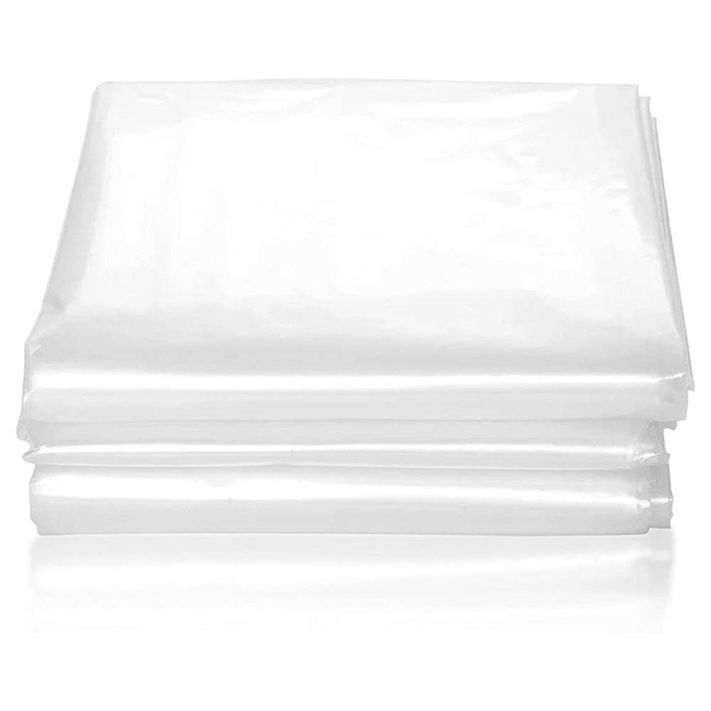 Plastic Mattress Cover for Any Thickness Up to 230cm Length - 400g Heavy Duty Bedding Protector - 185x230cm Waterproof Mattress Bag - Perfect for Allergy Protection, Moving Storage & Guest Bed Preparation