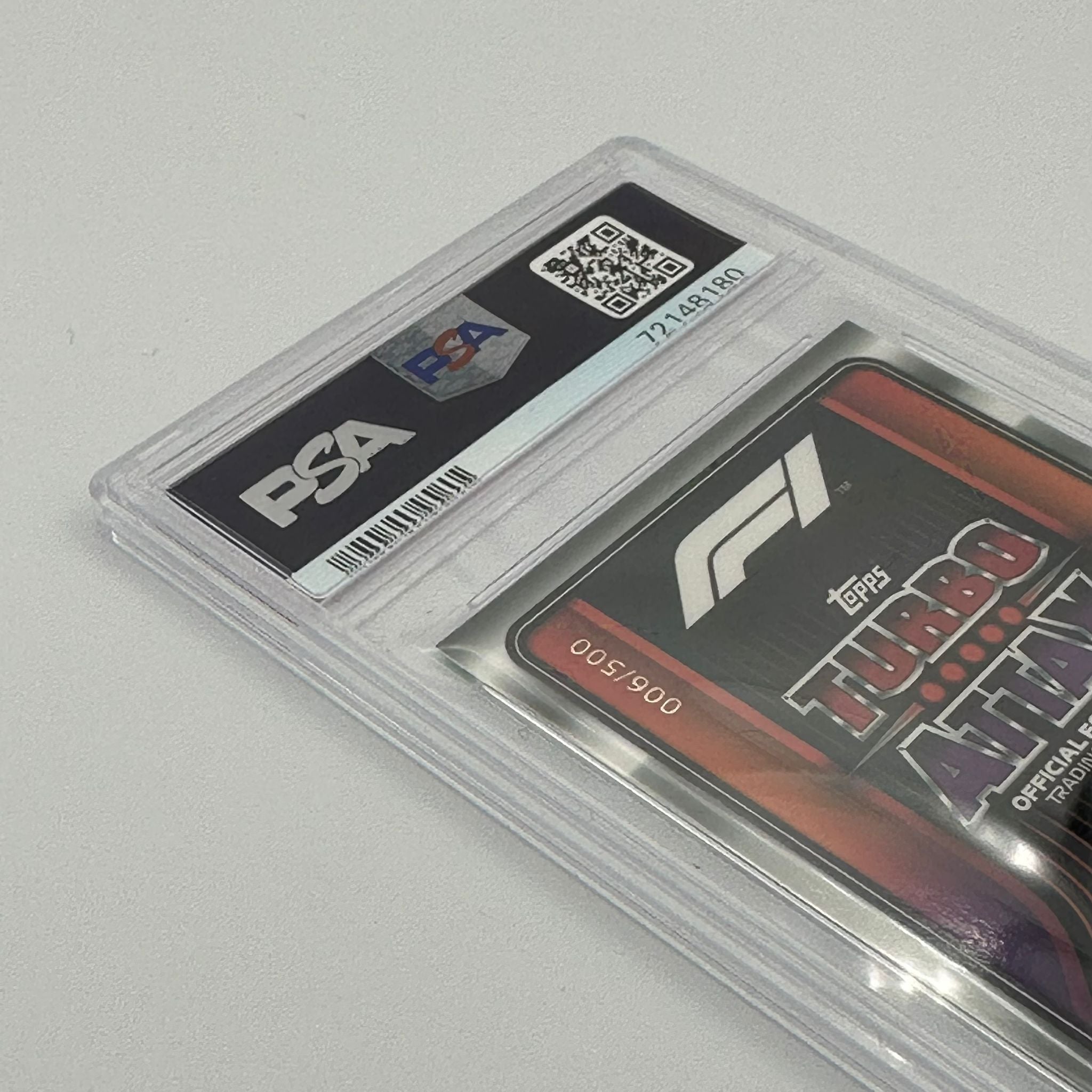 PSA 10 006/500 Team Logo Red Bull Racing Honda #10 Mirror Green - Rare Collectible Trading Card for Sports Memorabilia Enthusiasts & F1 Fans
