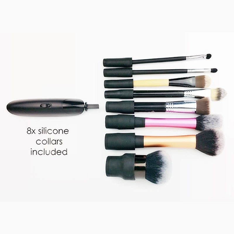 Electric Makeup Brush Cleaner Set - Professional Automatic Cosmetic Brush Washer with Drying Stand - Perfect for Home & Salon Use - Great Gift for Makeup Lovers