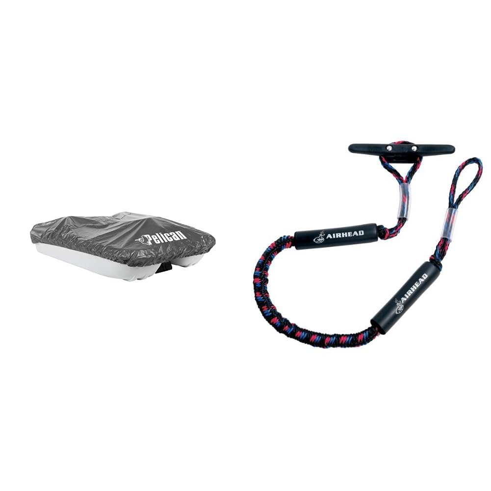 Pelican Heavy Duty Vinyl Pedal Boat Cover - Waterproof Storage & Mooring Protection for Monaco & Rainbow Models - Perfect for Lake, Pond & Marina Use