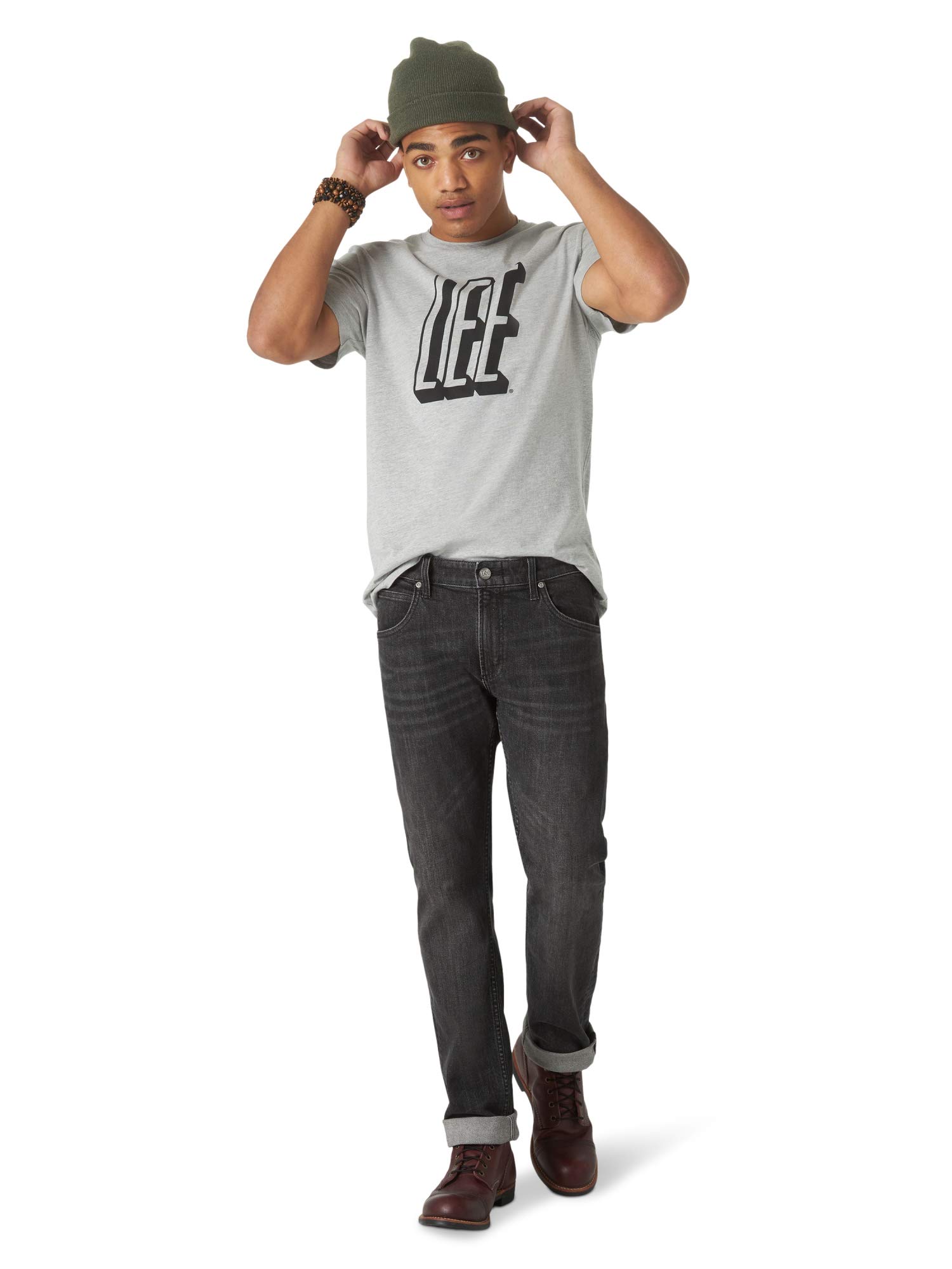 Lee Men's Boyfriend Jeans - Classic Relaxed Fit Denim Pants for Casual & Everyday Wear | Perfect for Work, Weekend & Outings