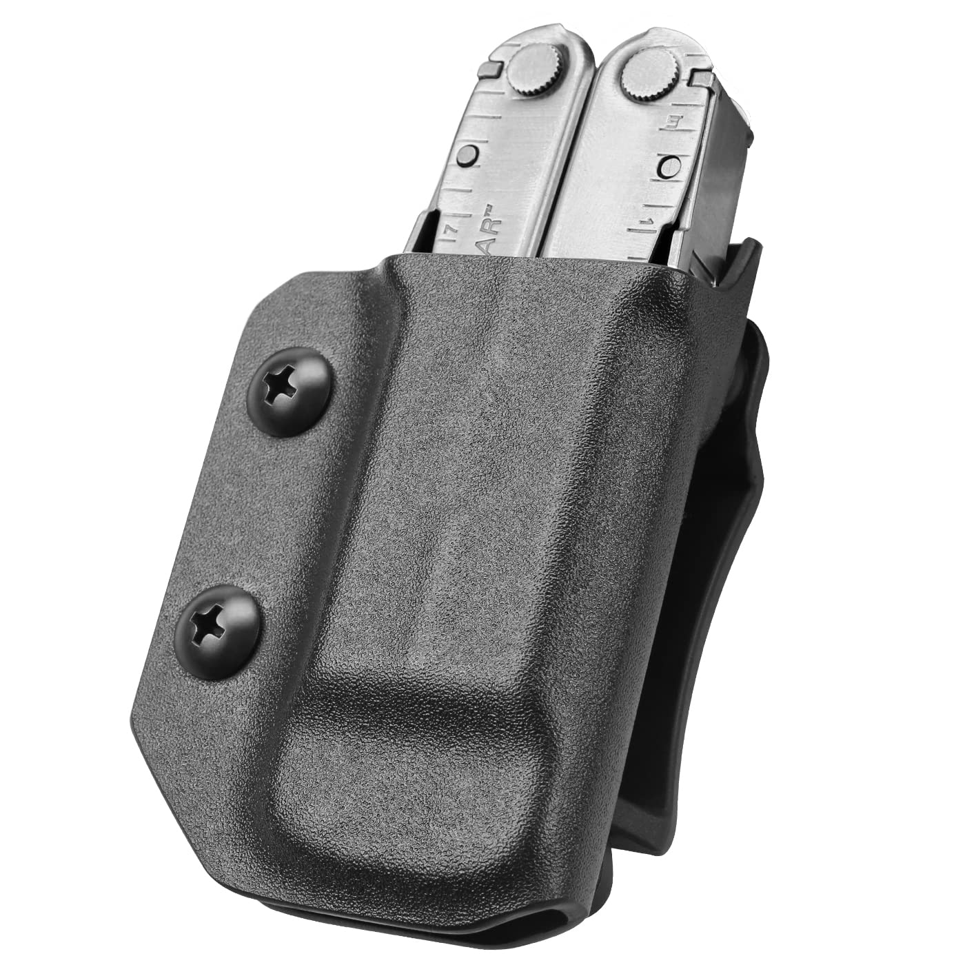 **Kydex Multitool Sheath for LEATHERMAN WAVE, WAVE+, REBAR, SURGE & SKELETOOL – Heavy Duty Multi Tool Pouch (Tool Not Included) – Durable Kydex & Carbon Fiber Options – Perfect for Camping, Hiking & EDC**