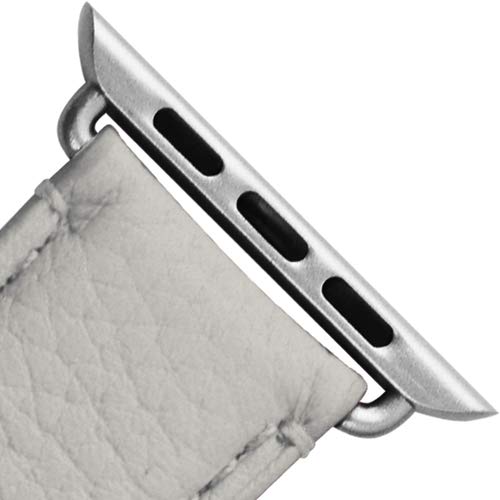 Ivory White + Silver Clasp