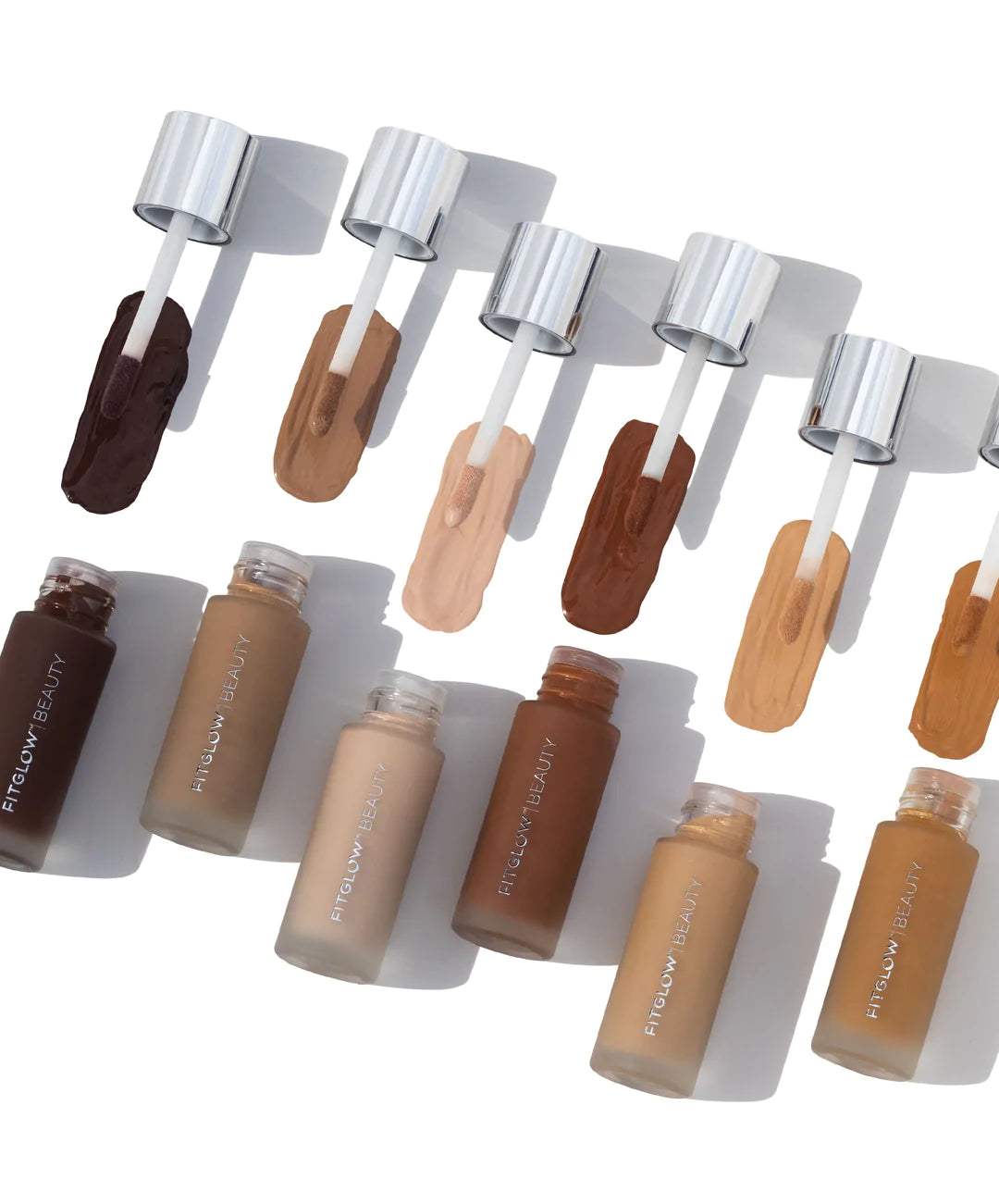 Fitglow Beauty FOUNDATION+ - Herbal Hyaluronic & Vitamin C Photo Filtering Foundation for Flawless Skin | Perfect for Daily Wear & Special Occasions