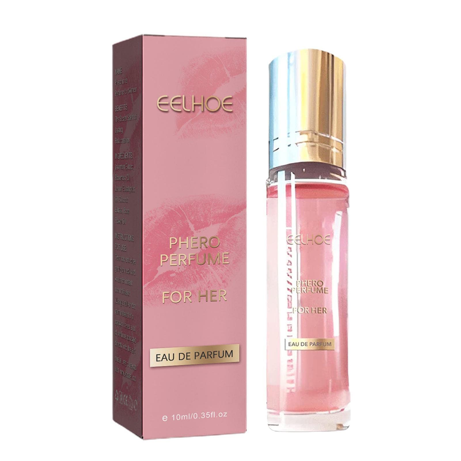 10ml Pheromone Cologne for Men & Women - Long Lasting Natural Roll-On Perfume by Lunex | Portable & Easy to Use for Neck, Wrists & Behind Ears | Perfect for Dates, Parties & Romantic Occasions