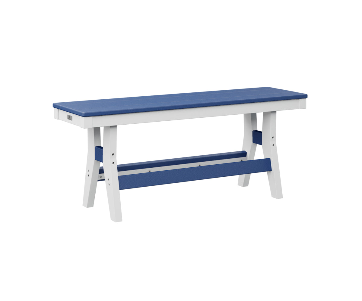 Pacific Blue on White