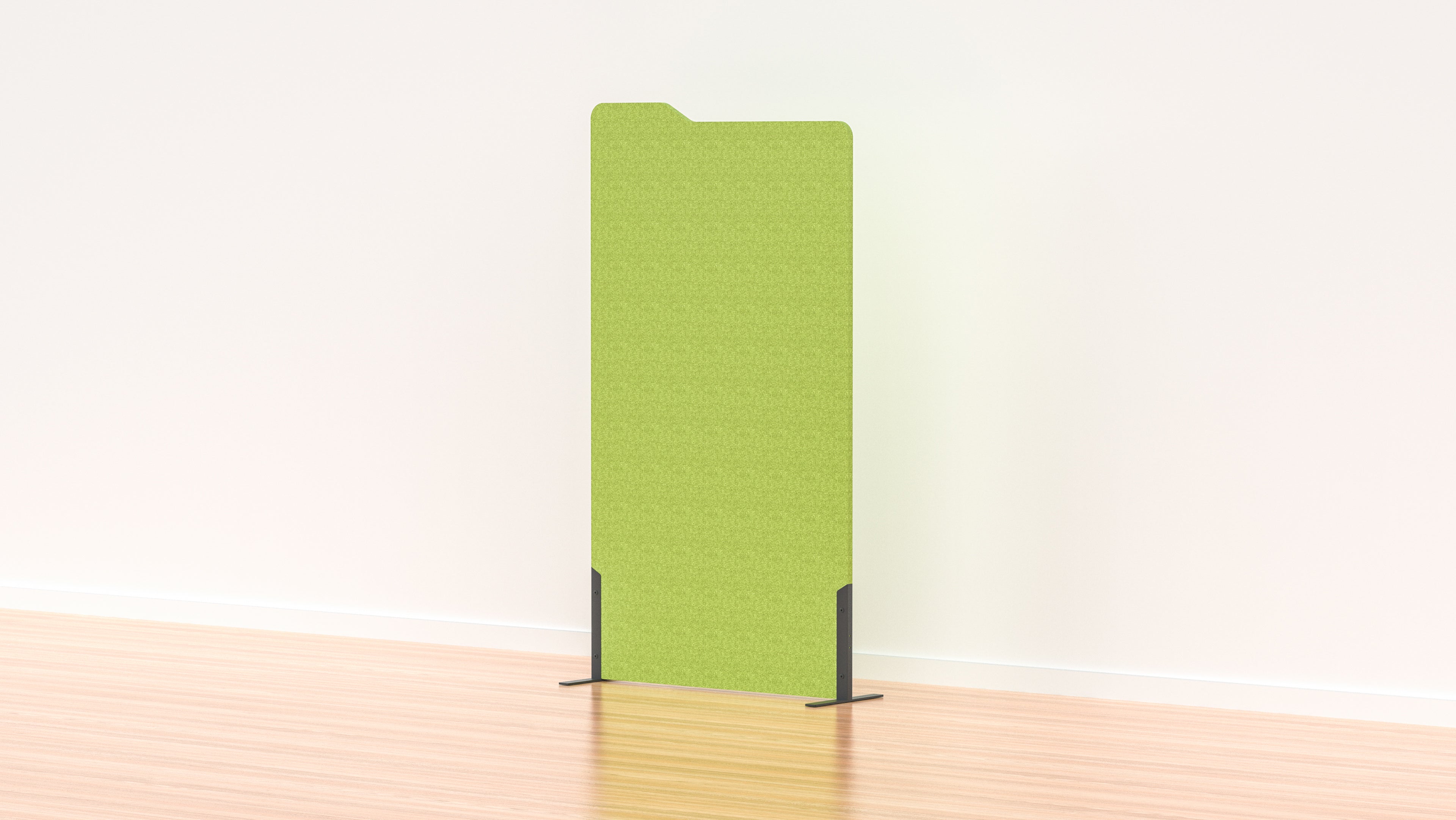 Acoustic Freestanding Partition Milford 1000x1800mm (1 Panel) with 2 Feet - Soundproof Room Divider for Office, Home, or Studio Privacy