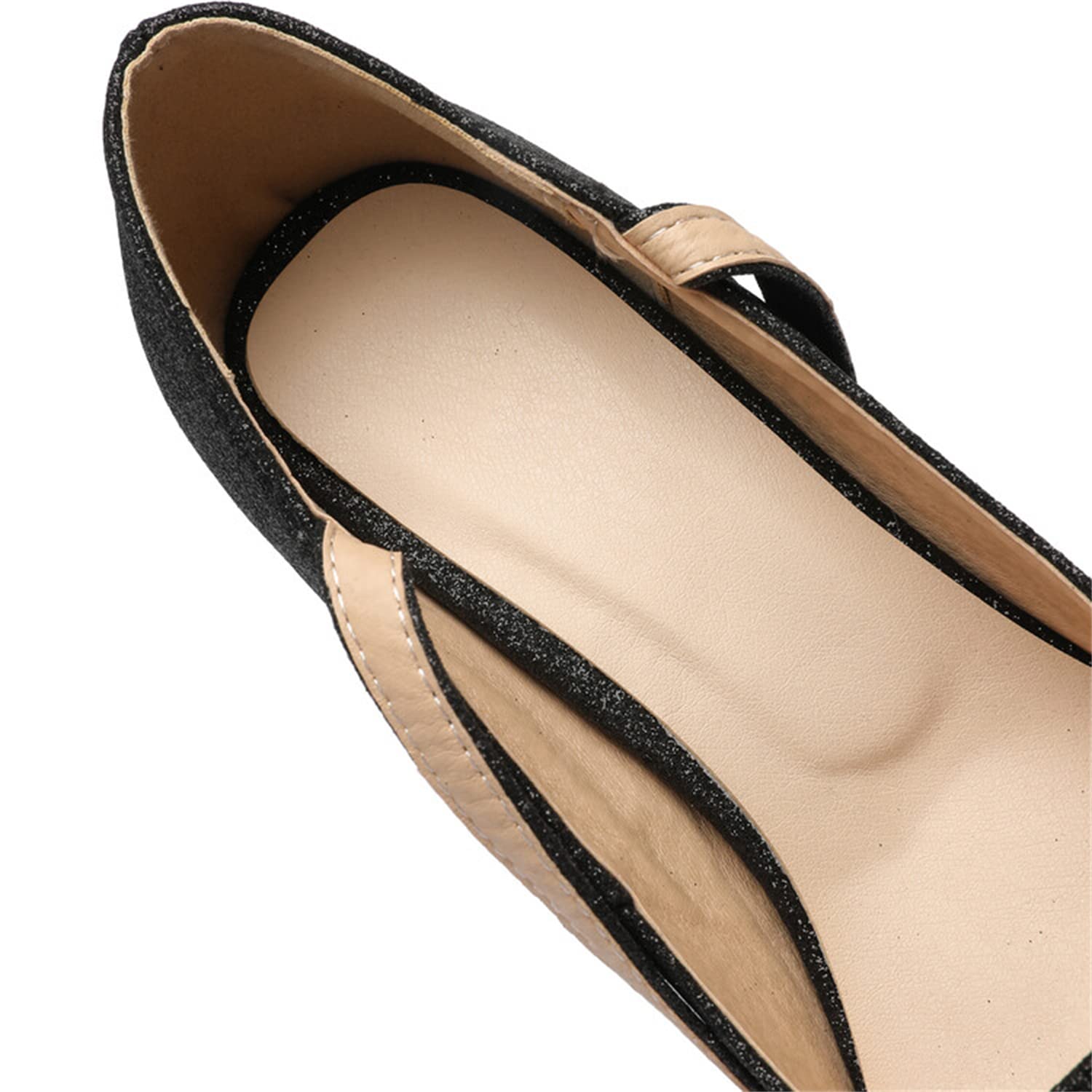Viuluti Women's High Heel Pumps - Comfortable Closed Toe Ankle Strap Dress Shoes with Platform for Work, Party & Special Occasions