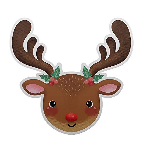 Christmas Reindeer Face