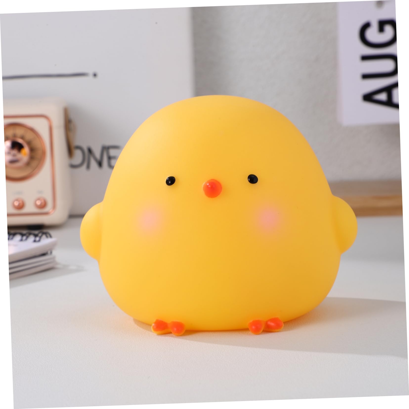 BESPORTBLE Cute Chicken Night Light - Easter Decor, Soft LED Nursery Lamp for Kids Bedroom, Boys & Girls Room Nightlight - Perfect for Bedtime, Easter Decorations & Children's Room Ambiance