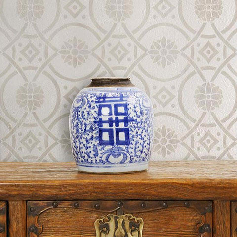 Eastern Tile Wall Stencils - Reusable DIY Painting Templates for Home Decor, Moroccan & Mediterranean Patterns | Perfect for Bedroom, Bathroom, Kitchen Backsplash & Accent Walls