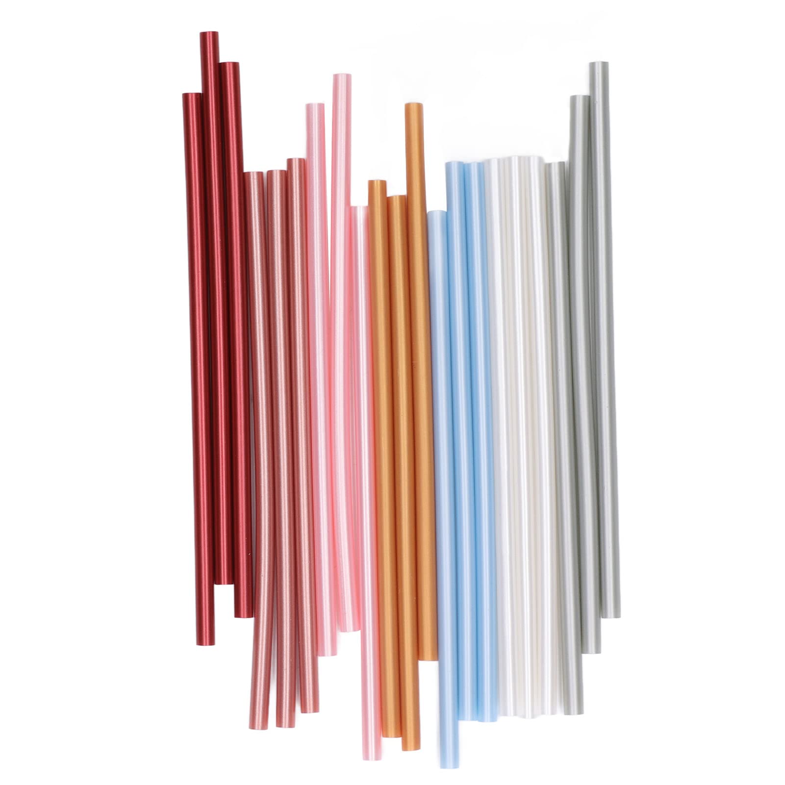 Rongm Hot Glue Gun Sticks - 100pcs Multi-Size Glue Sticks for DIY Crafts, Woodworking & Home Repairs | Fast Melting, Strong Adhesion | Perfect for Scrapbooking, Floral Arrangements & School Projects