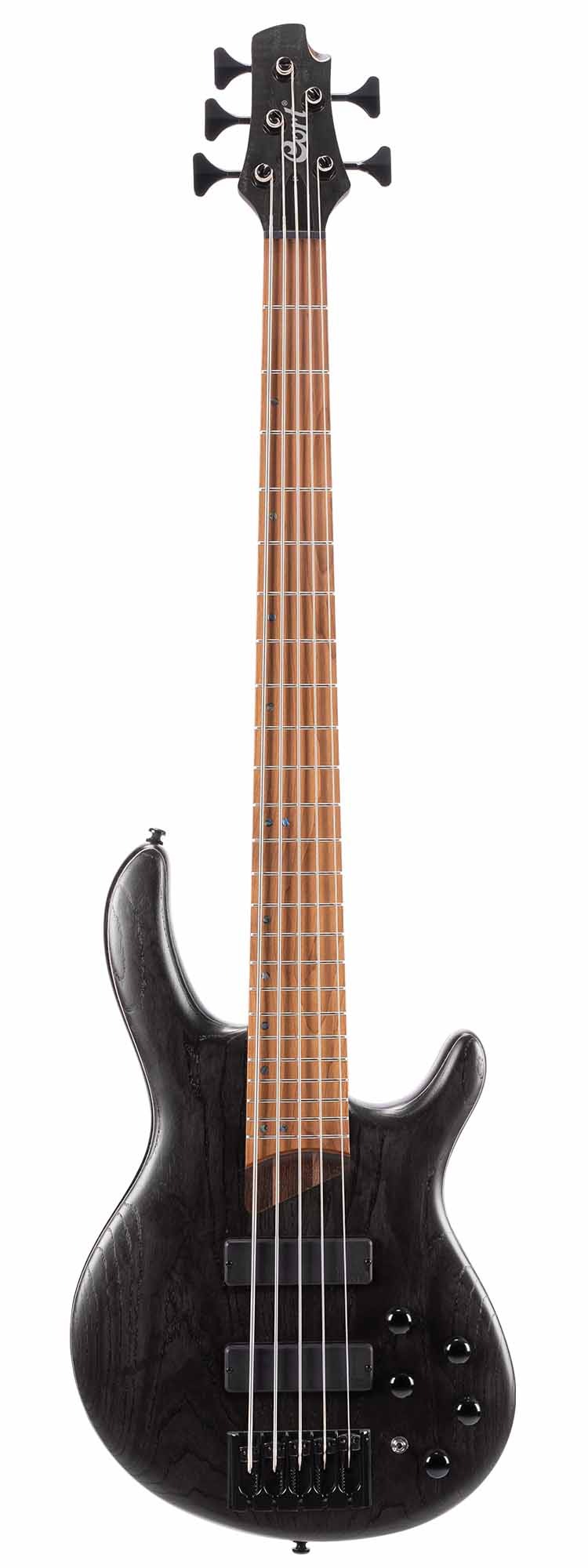 Cort B5 ELEMENT OPTB 5-String Electric Bass Guitar - Transparent Black Finish | Professional Bass for Rock, Jazz & Studio Recording