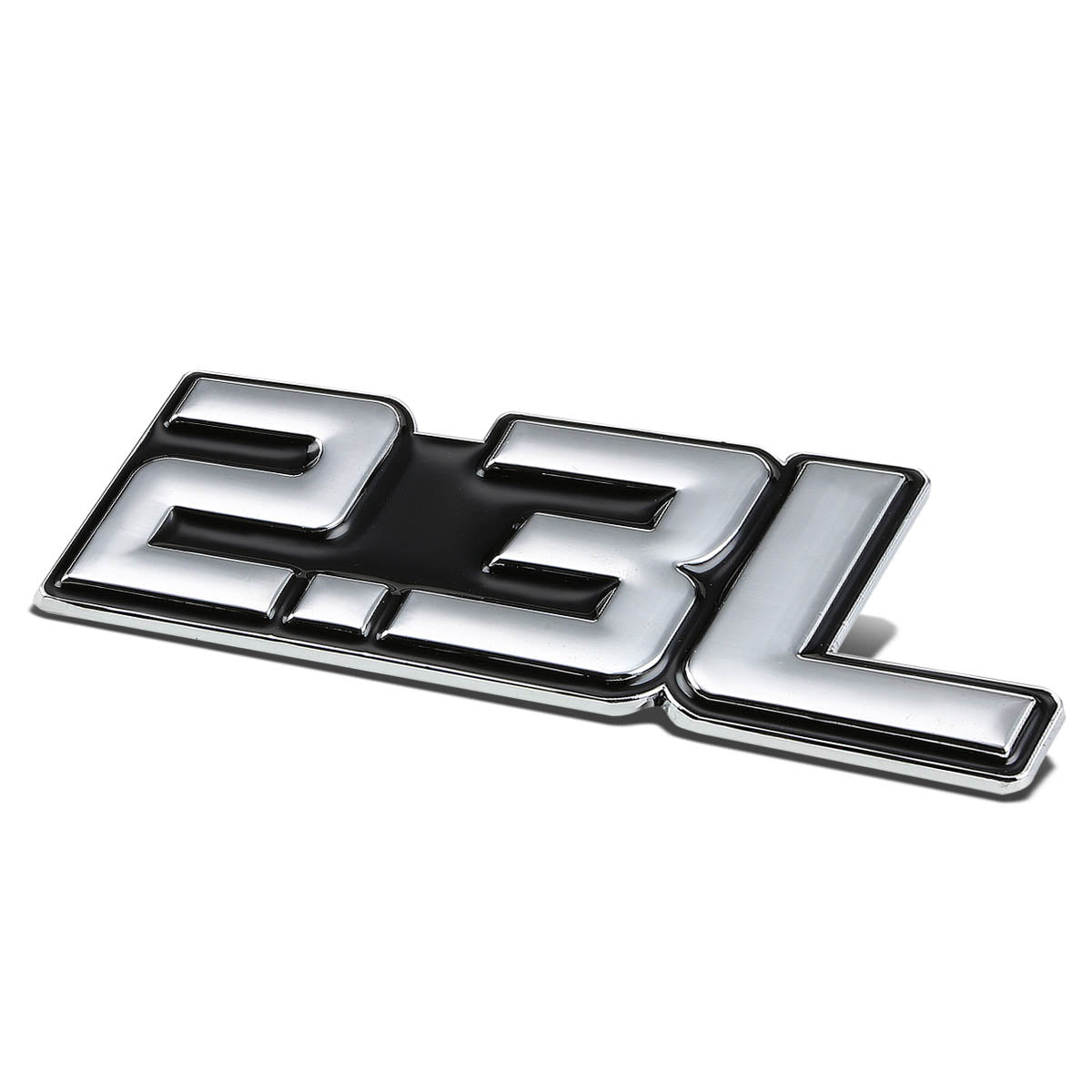 1.5L & 7.0L Universal Car Emblem Badge Decal Sticker - Durable Vinyl Tape-On Auto Logo for Hood, Trunk & Side Panels - Perfect for Vehicle Customization & Personalization