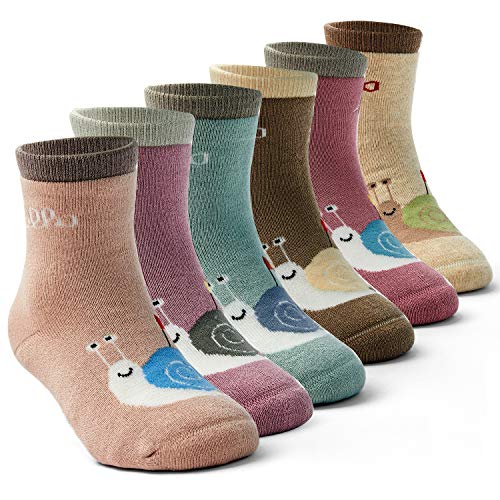 Cute Snails 6 Pairs 9010/Girls