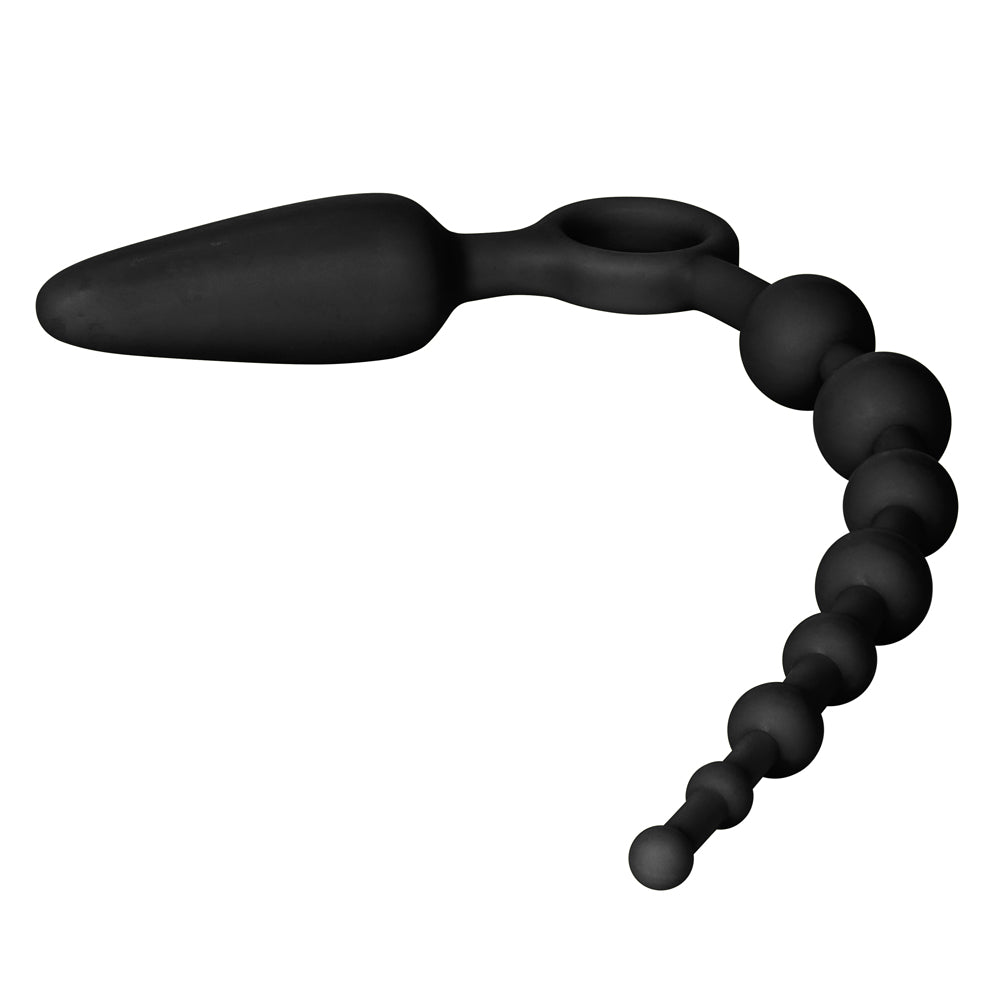 Booty Call Booty Double Dare Vibrating Anal Plug & Beads - Remote Control Adult Toy for Couples & Solo Play - Perfect for BDSM, Roleplay & Sensual Exploration