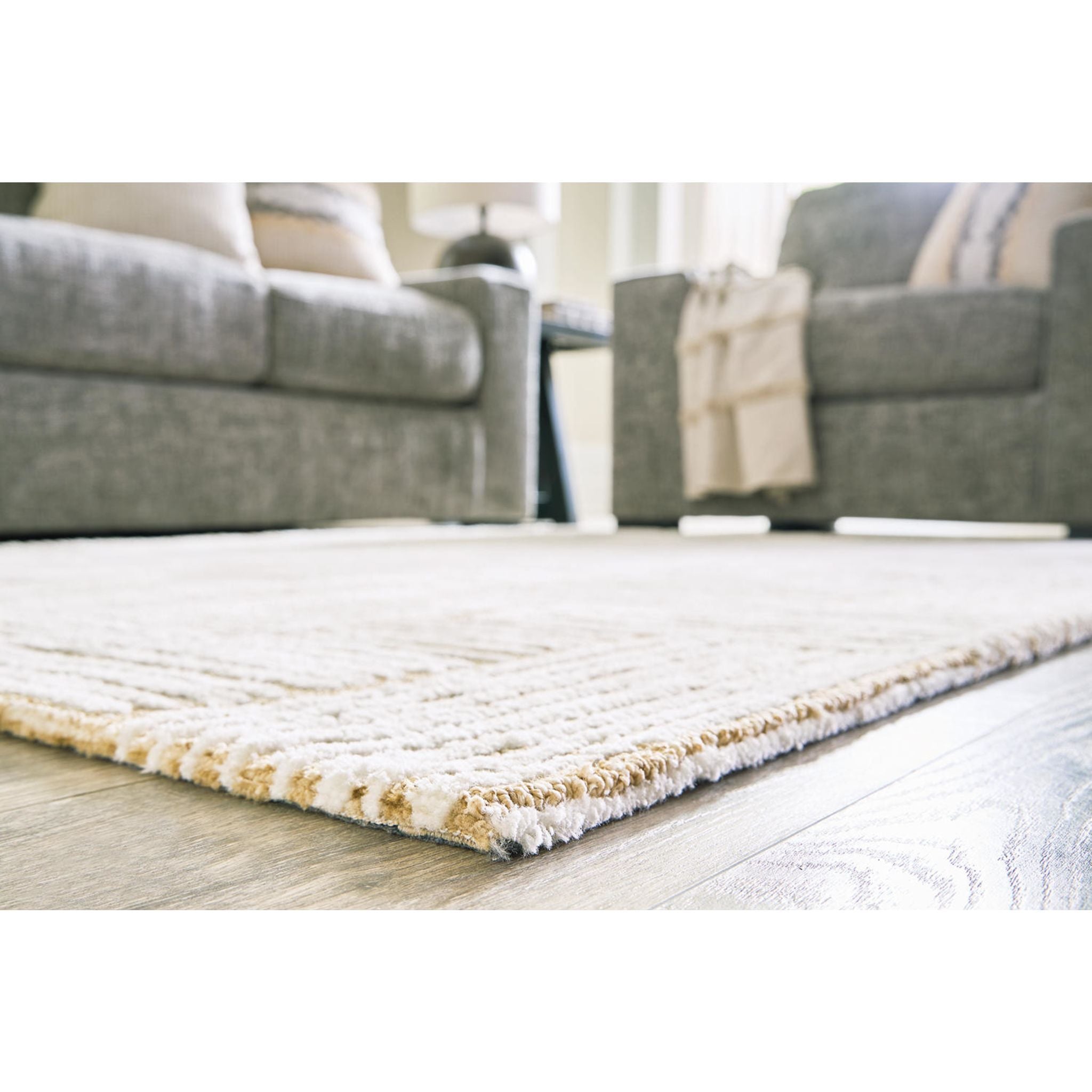 Adanmund Area Rug - Soft Modern Non-Slip Living Room Carpet | Perfect for Bedroom, Home Decor & Cozy Spaces