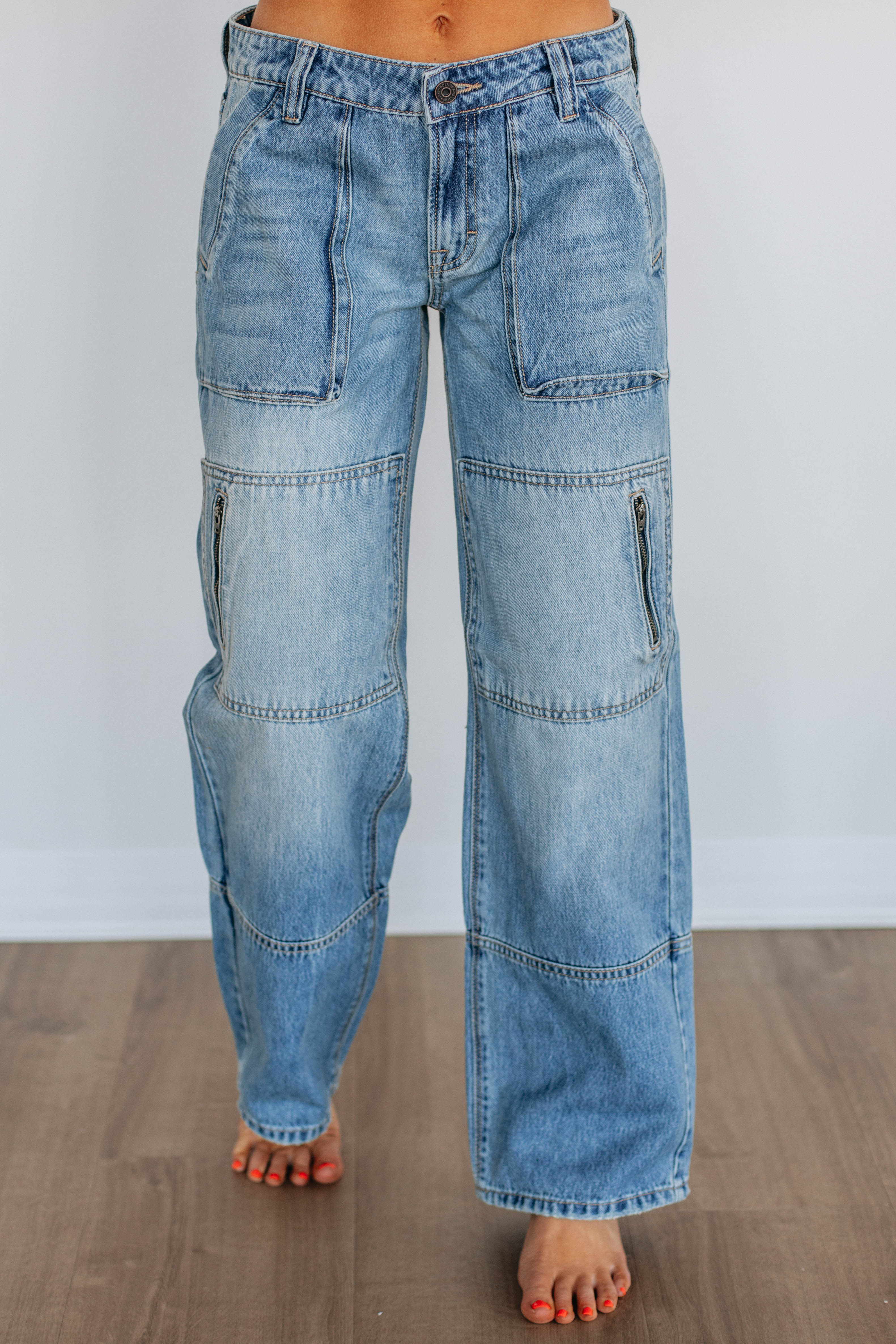 Alyx Hidden Jeans Curveball - High Waist Distressed Denim Pants for Women | Perfect for Streetwear, Night Out & Casual Fashion