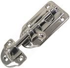 Stainless Steel Barrel Bolt - Heavy Duty Nautical Door Latch for Marine, Boat, and Coastal Homes - Rustproof & Secure Locking Mechanism