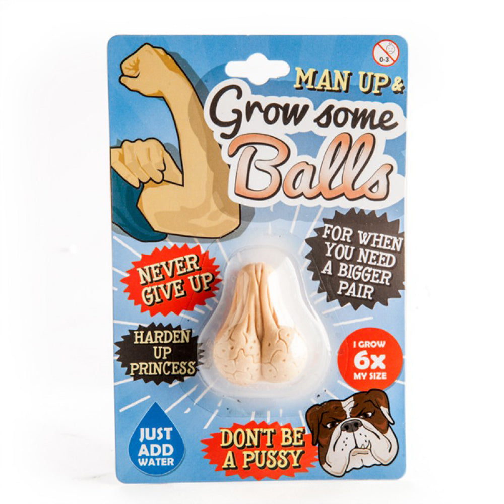 Funny Grow Some Balls Novelty Gift for Adults - Perfect for Bachelorette Parties, Gag Gifts & Office Pranks