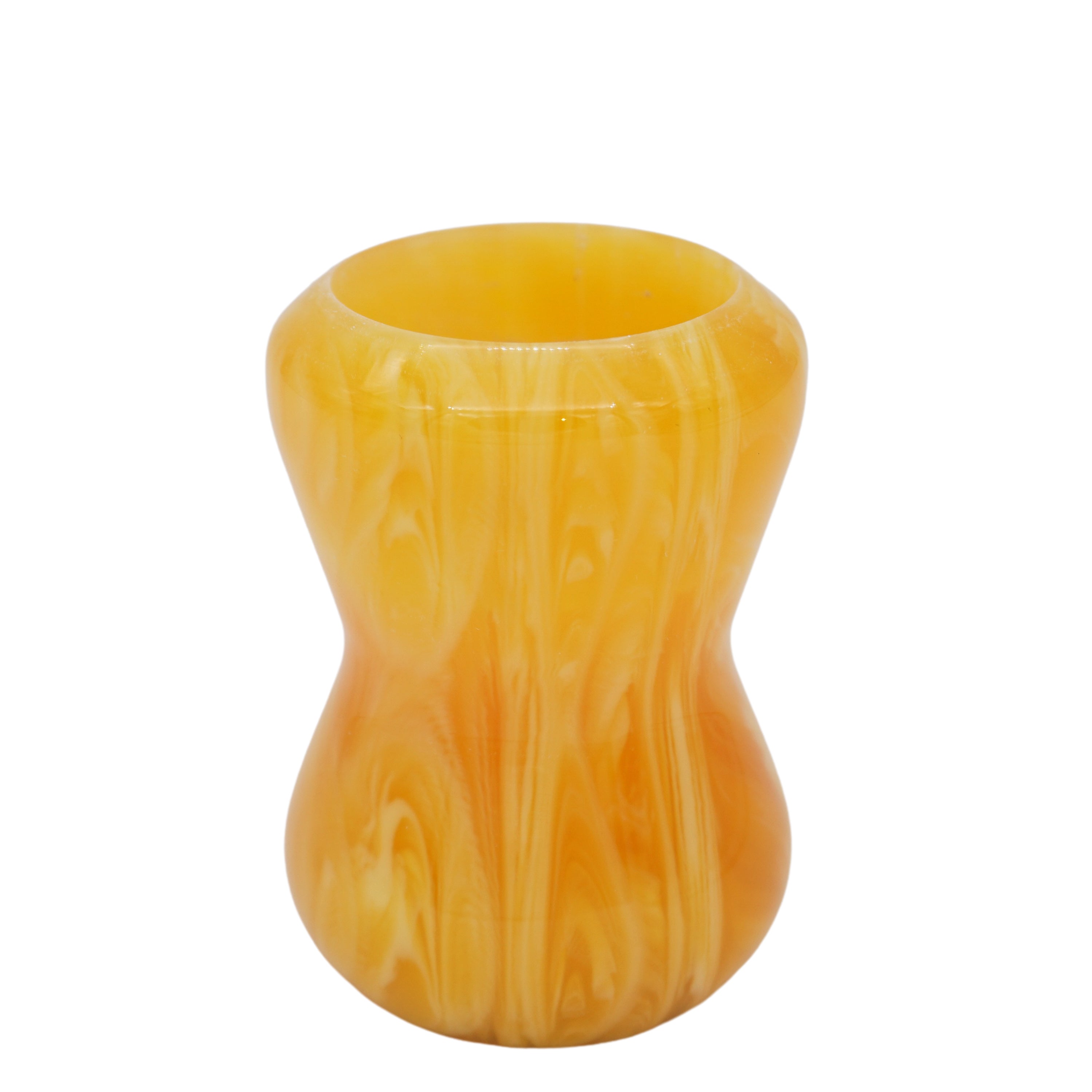 Premium Amber Handcrafted Shaving Brush Handle - Fits 24mm & 26mm Knots - Perfect for Wet Shaving & Grooming Gifts for Men
