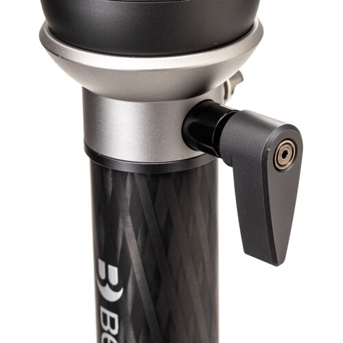 Benro MSDPL46C Carbon Fiber Monopod with Leveling Pan Head - Lightweight & Durable for Photography, Videography, Travel & Outdoor Shooting