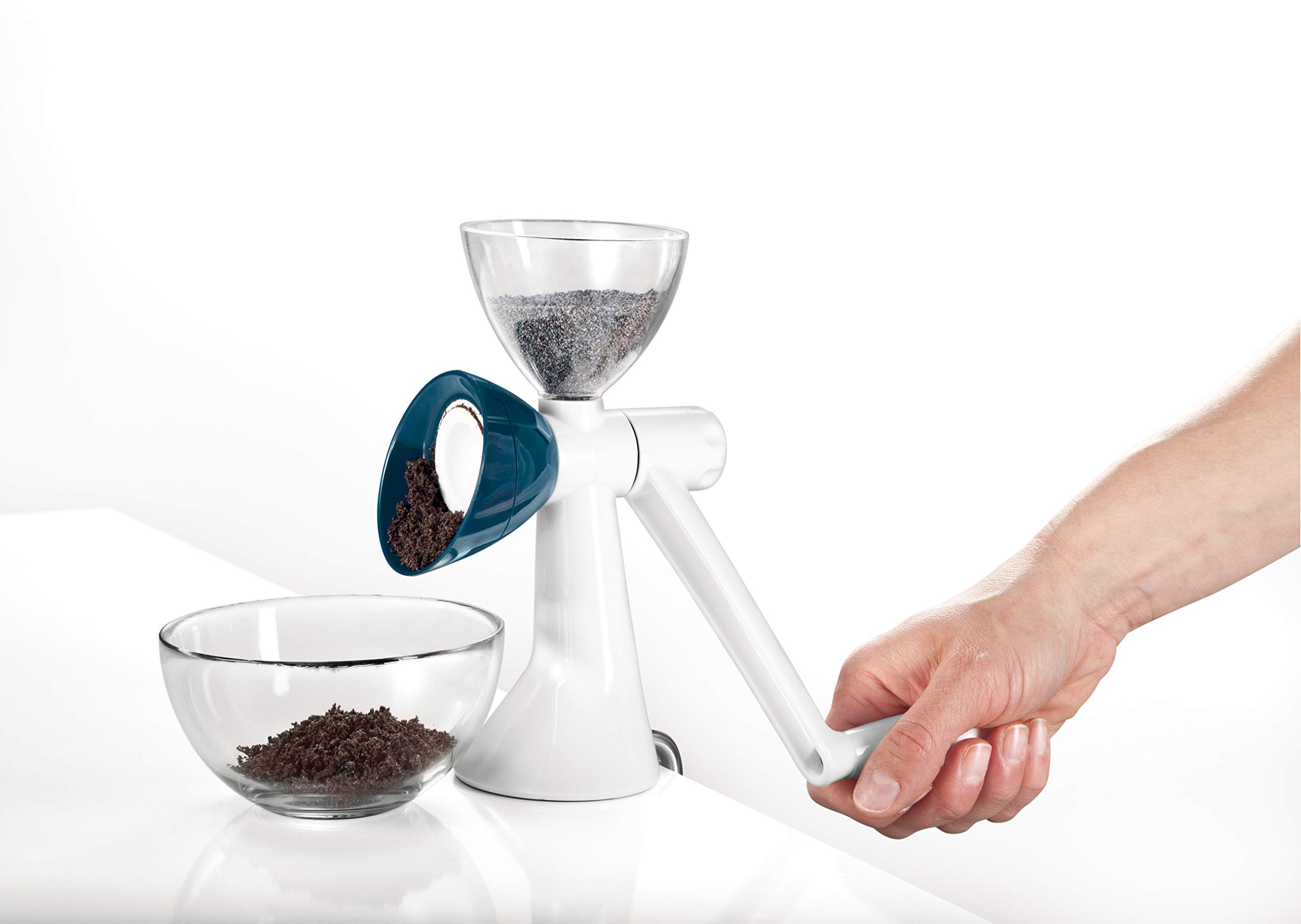Premium Tescoma Poppy Seed Grinder - Handheld Silicone Mill for Baking & Cooking, Beige, 13.1 x 10.7 x 21 cm - Perfect for Grinding Spices, Nuts & Seeds for Homemade Pastries, Breads & Desserts
