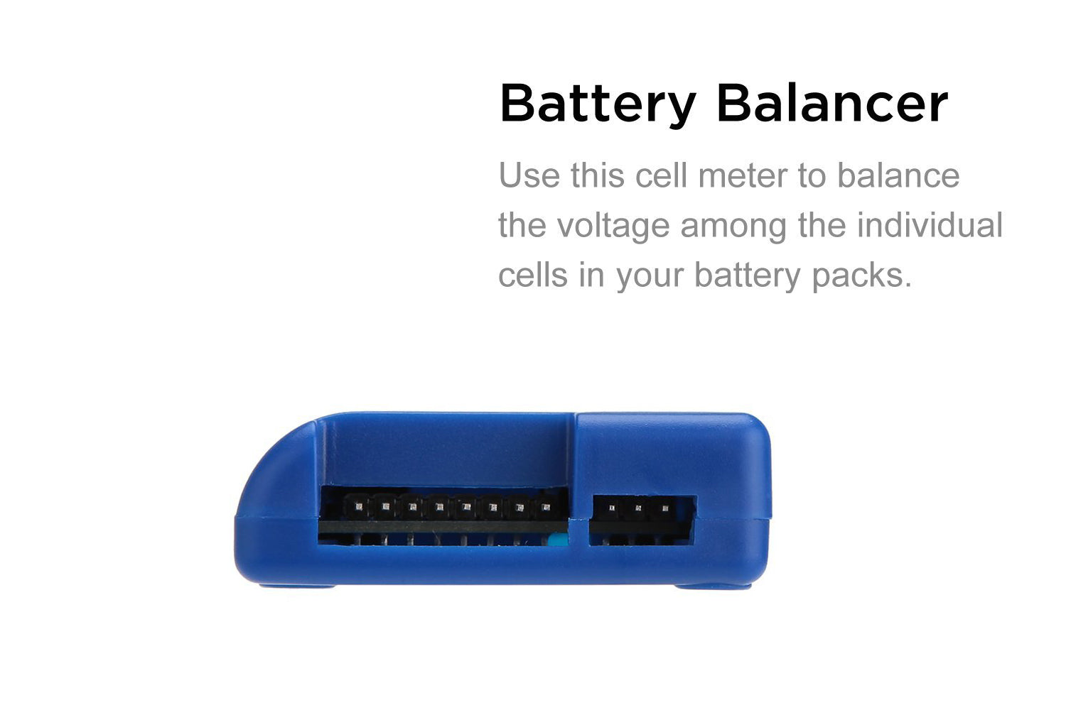MaximalPower 5-in-1 Battery Tester - Digital Battery Checker & Intelligent Cell Meter for AA AAA 18650 Li-ion Batteries - Perfect for Home, Workshop, and Electronics Repair