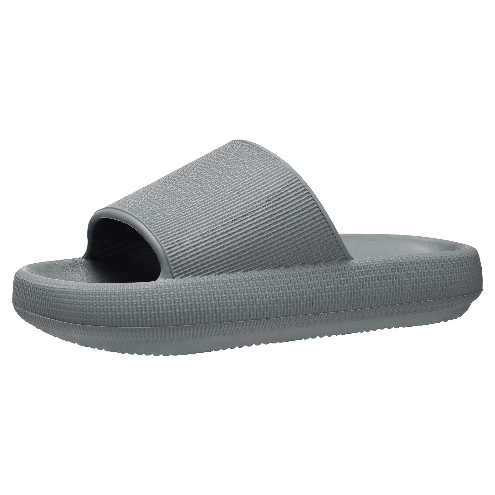 Evshine Pillow Sandals Slides for Women & Men - Ultra Soft Squishy Platform Sandals with Arch Support - Perfect Shower Shoes, Pool Slides & House Slippers for Indoor/Outdoor Use