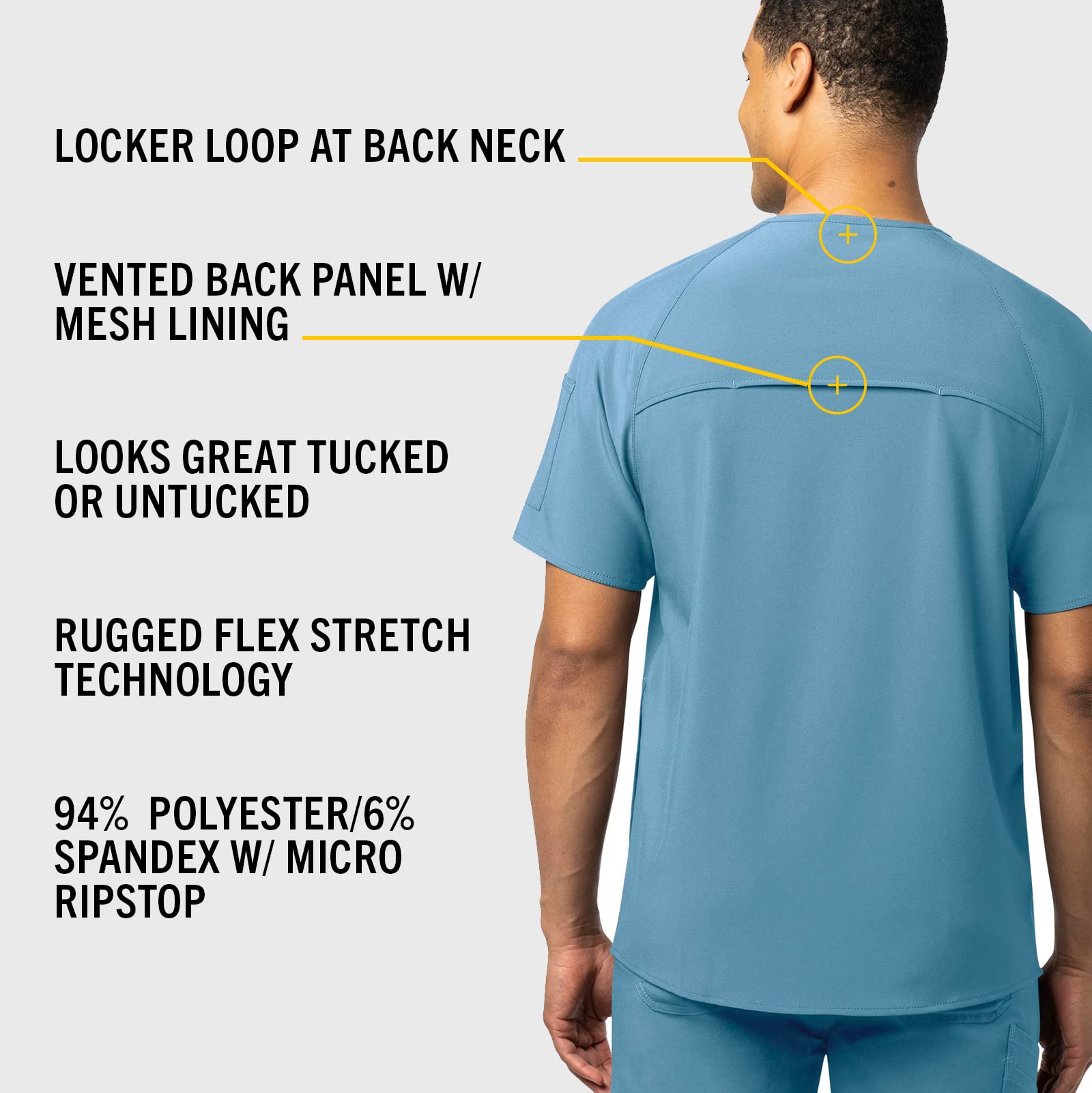 Carhartt Men's Micro Ripstop Chest Pocket Work Shirt - Durable & Lightweight for Outdoor Jobs, Hiking, and Casual Wear
