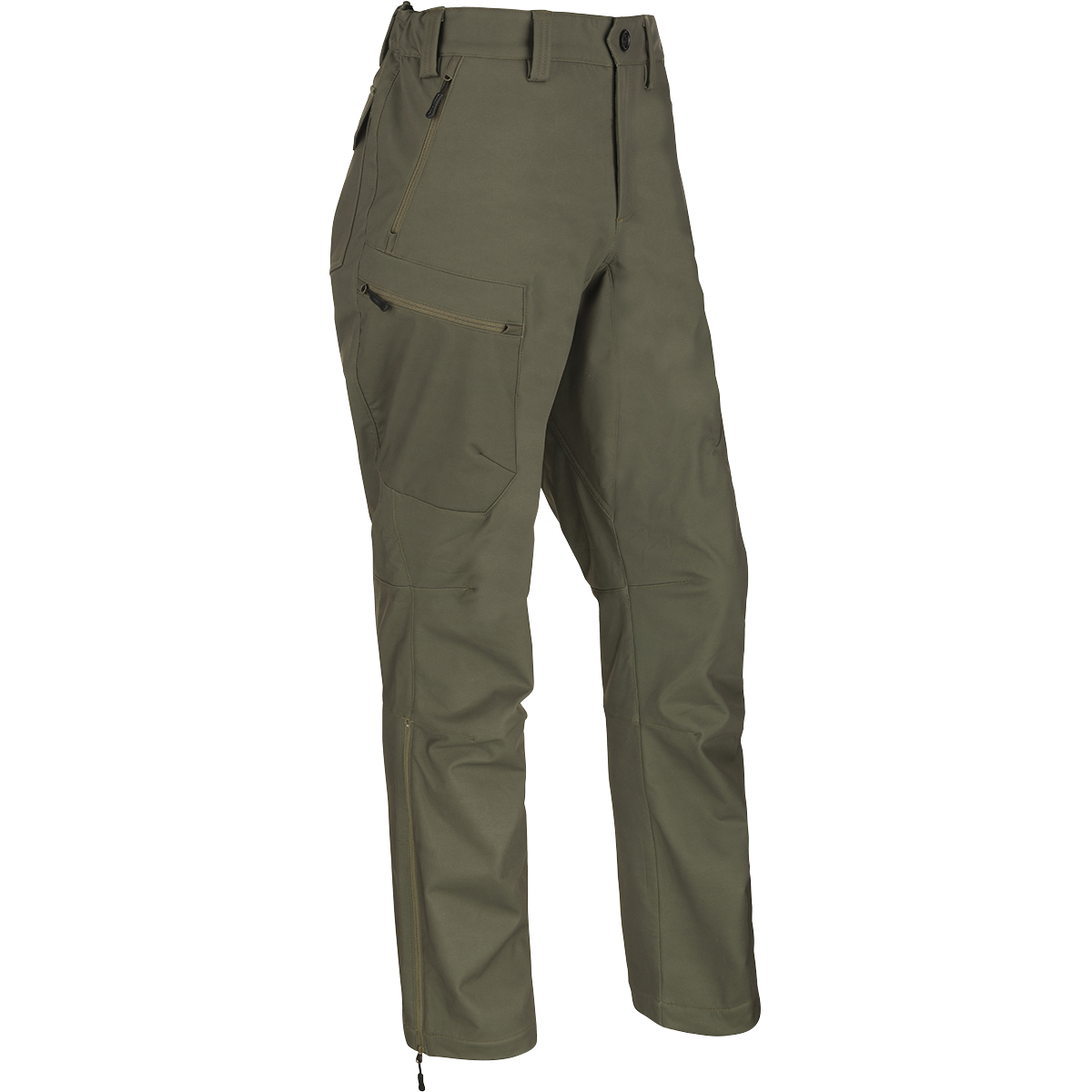 McAlister Microfleece Softshell Waterfowl Hunting Pants - Warm, Windproof & Water-Resistant for Duck & Goose Hunting in Cold Weather