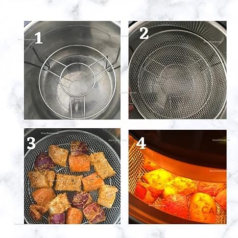 Stainless Steel Hot Pot Stand - Heat Resistant Trivet for Kitchen & Dining Table - Pack of 2 - Perfect for Serving Hot Dishes, Protecting Countertops & Enhancing Table Decor