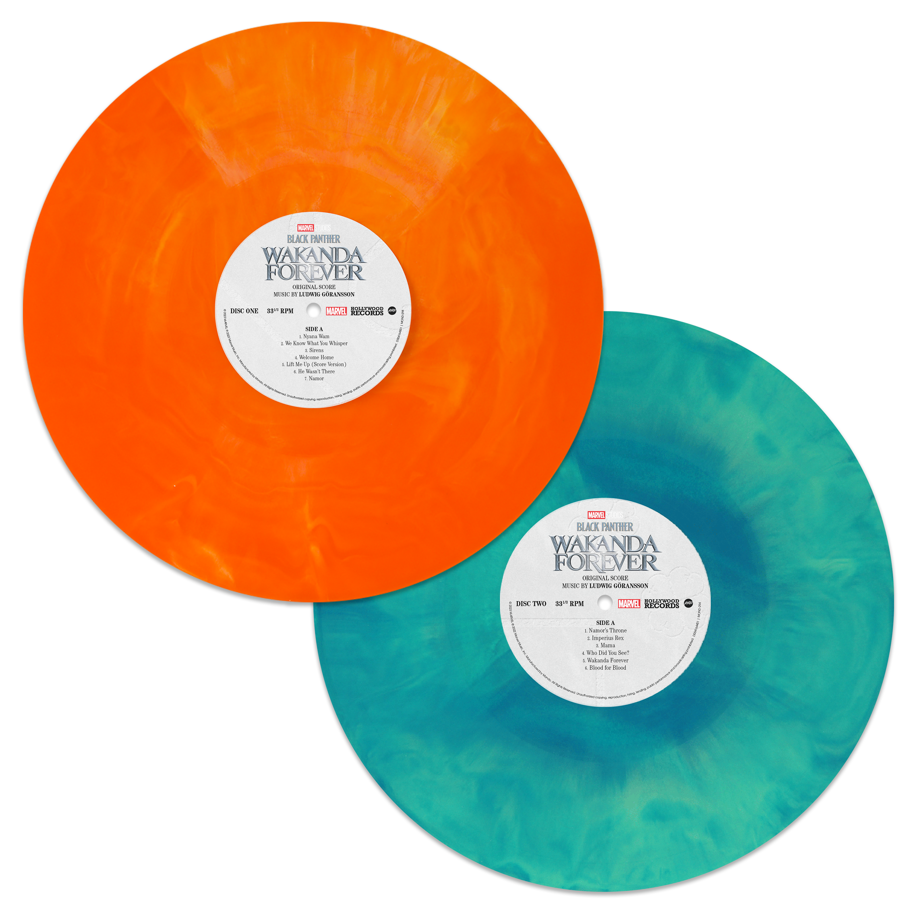 Marvel's Black Panther: Wakanda Forever Original Soundtrack 2XLP Vinyl Record - Perfect for Movie Fans, Collectors & Home Theater Enthusiasts