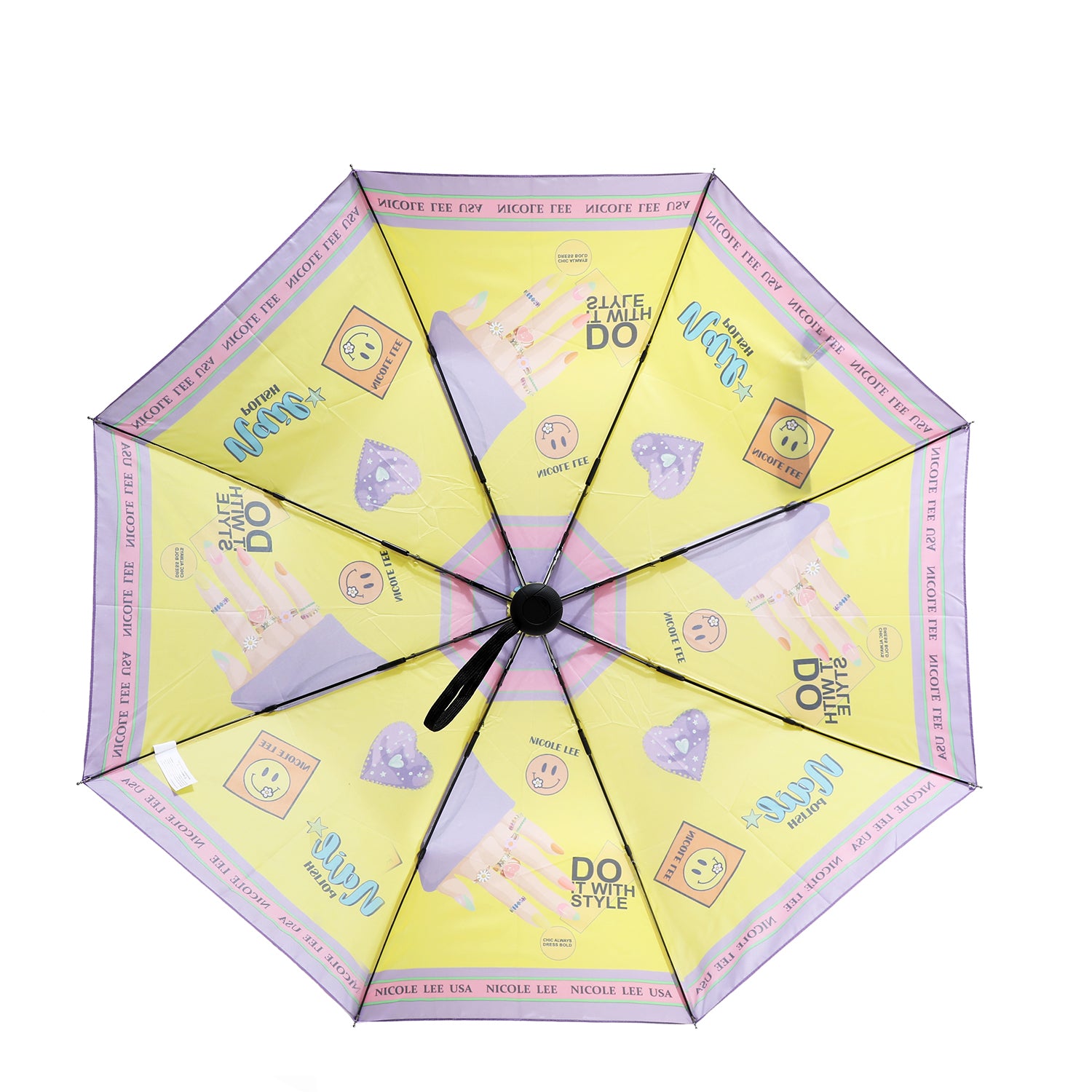 Compact Travel Umbrella - Windproof & Waterproof Folding Umbrella for Men & Women - Perfect for Commuting, Hiking & Outdoor Adventures