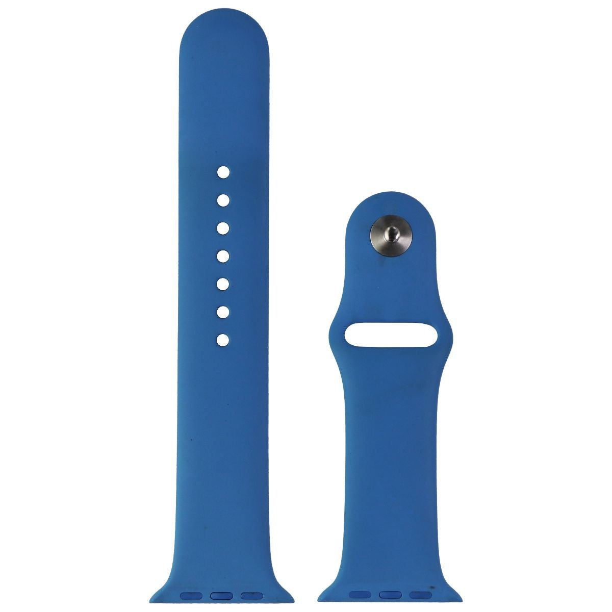 Apple Watch Sport Band 44mm/42mm/45mm - Surf Blue (M/L) | Comfortable & Durable Silicone Strap for Workouts, Running & Daily Wear
