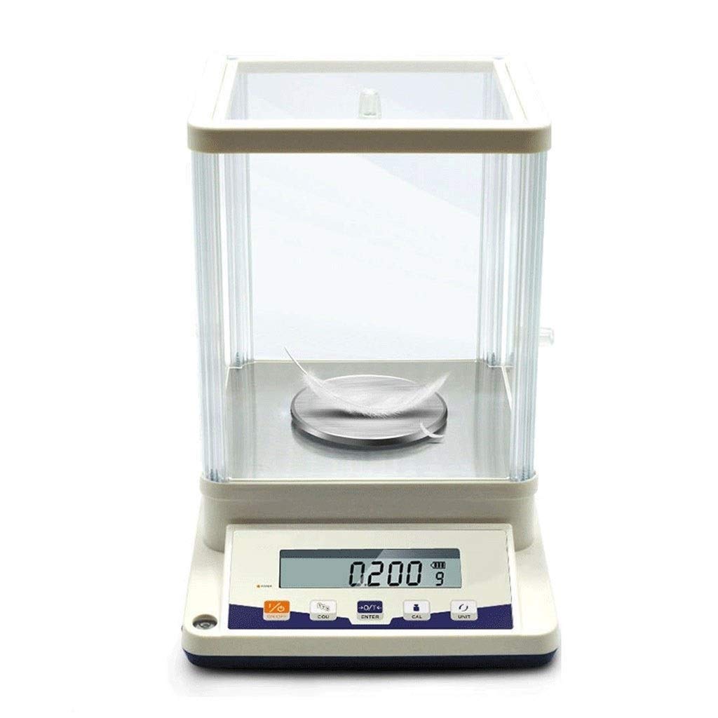 Precision Digital Scale 0.001g - 610g Capacity Jewelry Lab Analytical Balance with Tare Function | Accurate 1mg Measurement for Pharmacy, Gold, Diamonds & Small Items | Compact & Easy-Clean Design for Home, Office & Laboratory Use