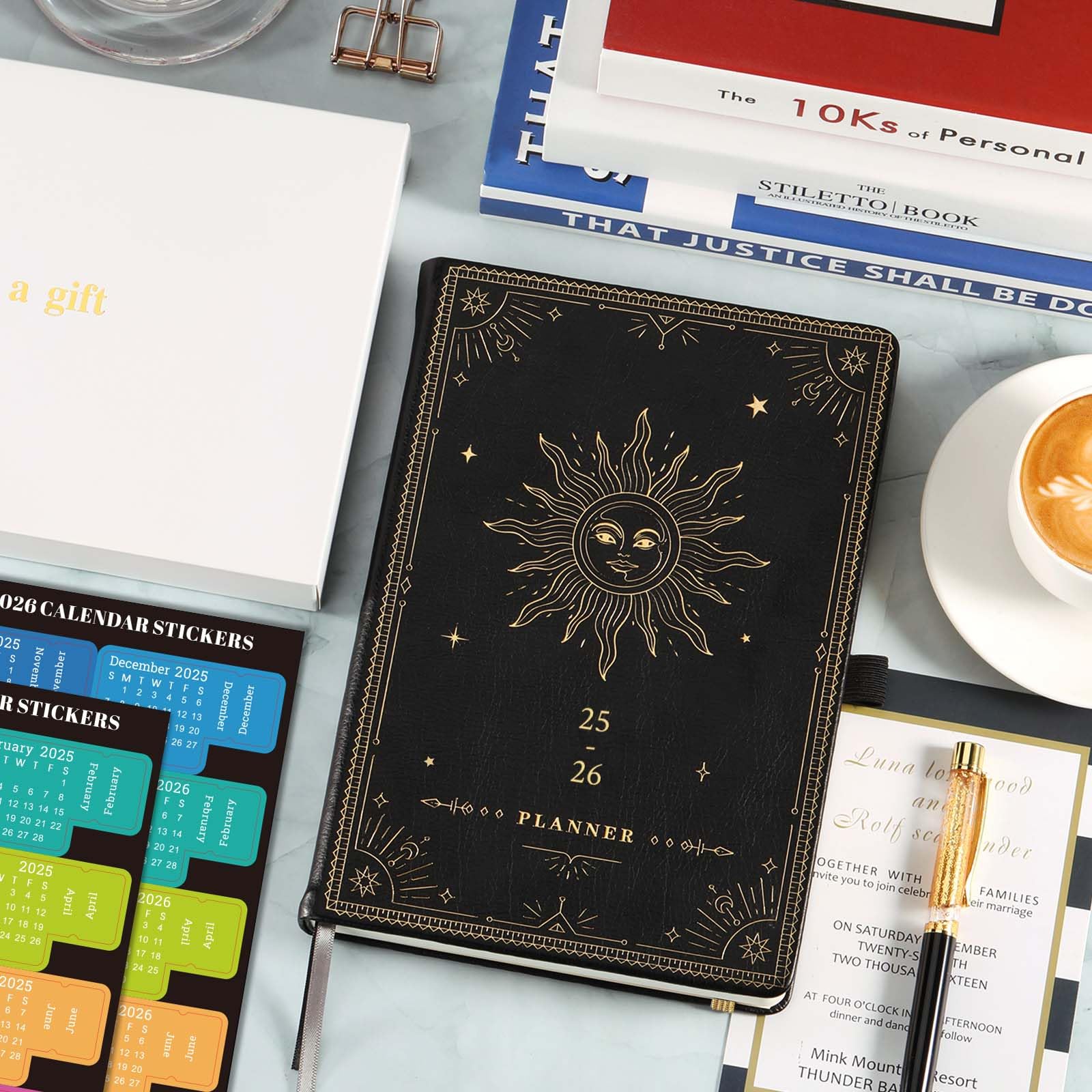 2025-2026 Academic Planner - July 2025 to June 2026 Weekly & Monthly Organizer, 5.75