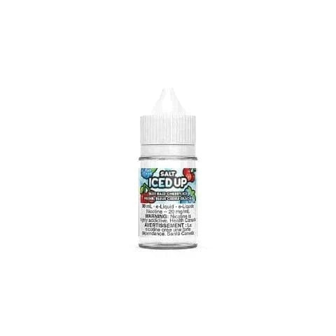 Blue Razz Cherry Ice Nic Salt Vape Juice - 30mL Bottle (Alberta) | Refreshing Menthol Flavor for All Day Vaping | Perfect for Pod Systems and Vape Pens