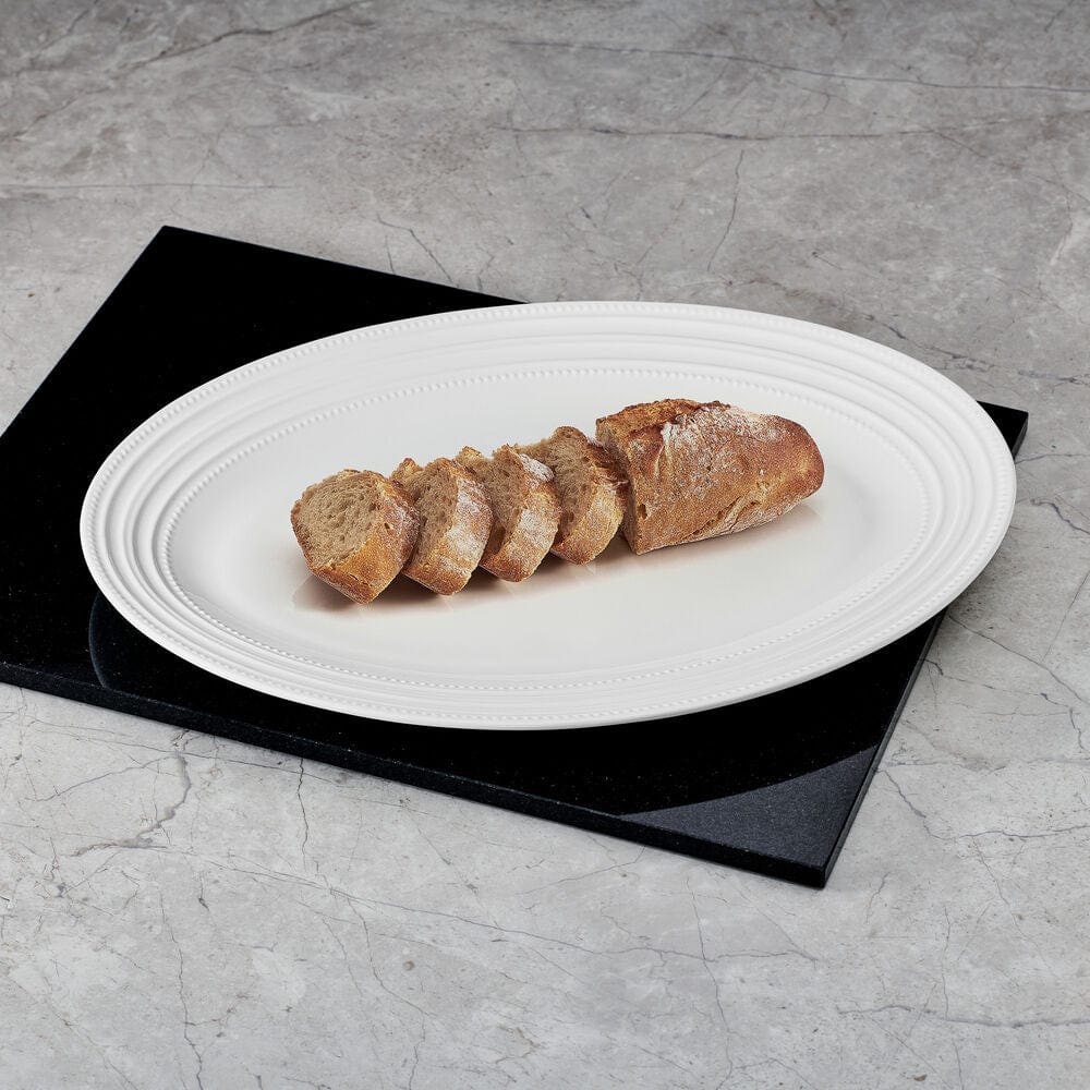 Kamryn Vegan Oval Platter - Eco-Friendly Serving Tray for Dinner Parties, Appetizers & Charcuterie Boards | Perfect for Entertaining, Holidays & Special Occasions